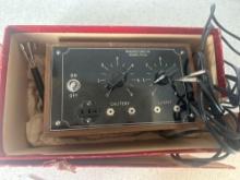 Geiger vintage wired Cautery machine in box