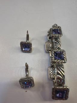 Bracelet And Earring Set