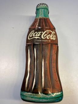 Vintage Coca-Cola Bottle Cap/ Vintage Coca-Cola Shaped Tin