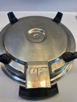 Liquid Core Stainless Steel Electric Skillet With Lid