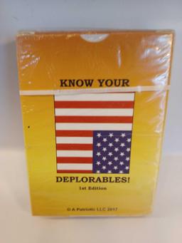First Edition Know Your Deplorables Playing Cards