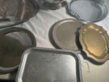 Metal Platters, Round Platters, Serving Bowl, Etc