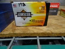 BOX OF ARMSCOR 300 AAC BLACKOUT 147GR FMJ