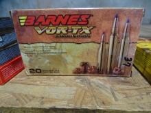 BOX OF BARNES VOR-TX 300 WIN MAG 165GR TIPPED TSX BT