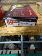BOX OF HORNADY SUPER FORMANCE 25-06 90GR CX