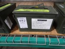 AMMO CAN W/PARTIAL TO FULL BOXES OF AMMUNITION 38 SPECIAL * .357 MAG