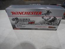 WINCHESTER DEER SEASON XP .270 WSM 130GR EXTREME POINT 20/BOX (X2)