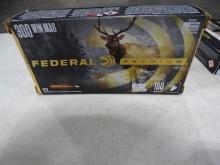 FEDERAL PREMIUM 300 WIN MAG 180GR NOSLER ACCU BOND 1 FULL BOX & 1 PARTIAL BOX (11 RDS)