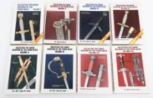 COLLECTING EDGED WEAPONS 3RD REICH VOL 1-8 BOOKS