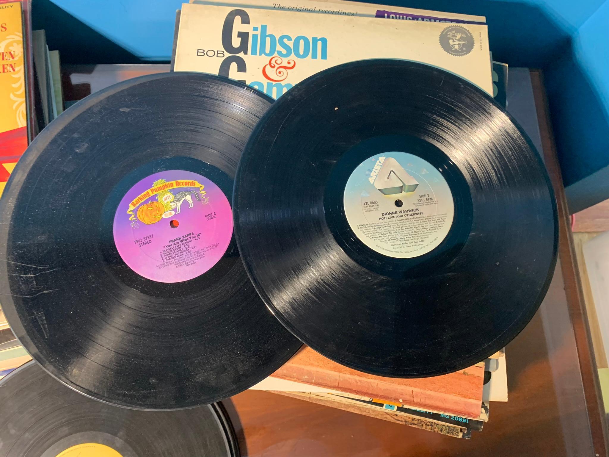 Large Group of Vinyl Records