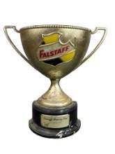 Vintage Falstaff Plastic Backbar Advertising Trophy Cup
