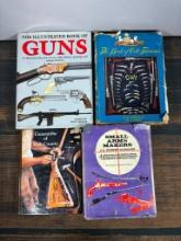 Group Lot of 4 Books on Guns