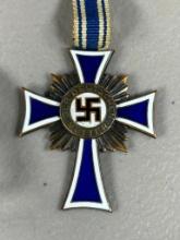 WWII Nazi German Mother's Cross in Bronze
