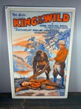 1931 'King of the Wild' Movie Serial Poster ' Boris Karloff - One Sheet