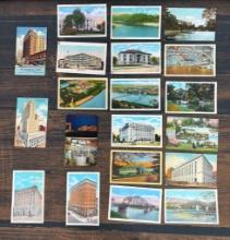 A Group of 20 Postcards of Mainly Ohio Locations