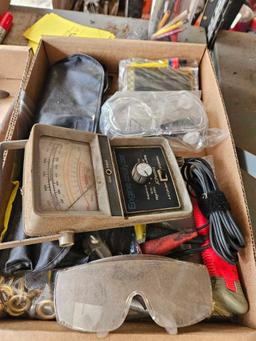 Assortment of Hand Tools, Electrical Equipment, Hardware, & more