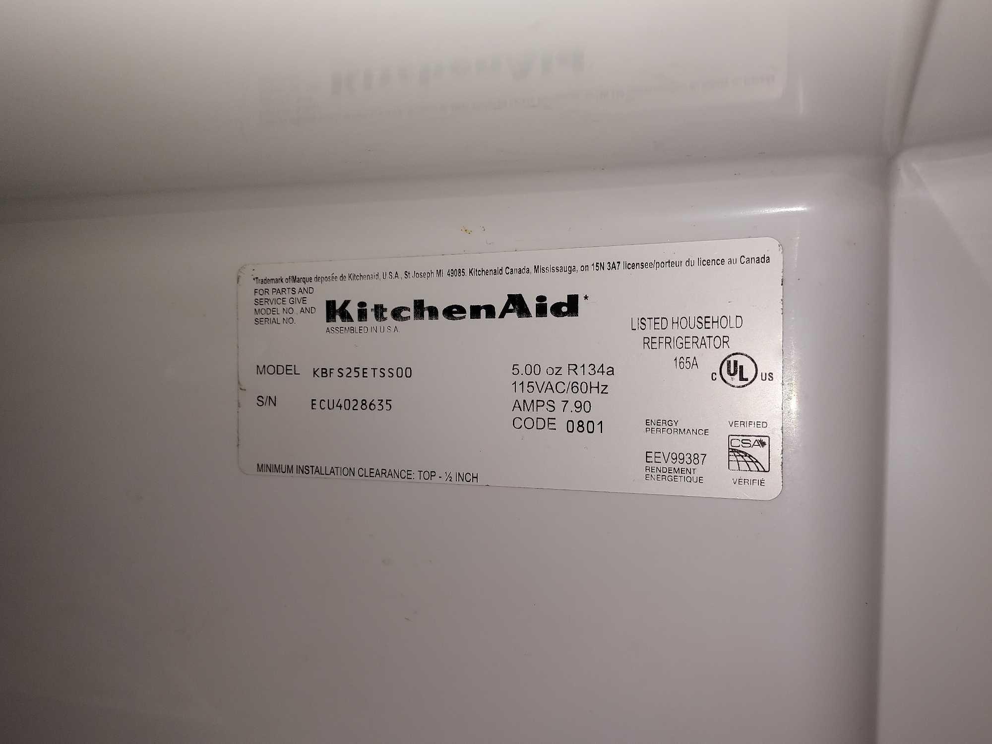 KitchenAid KBFS25ETSS Refrigerator