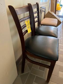 (2) Matching Chairs, Small Bench