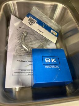 BK Stainless Sink and Faucet