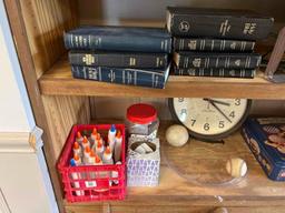 Stool, Picture Frame, Stool, Clock, Games, Bibles