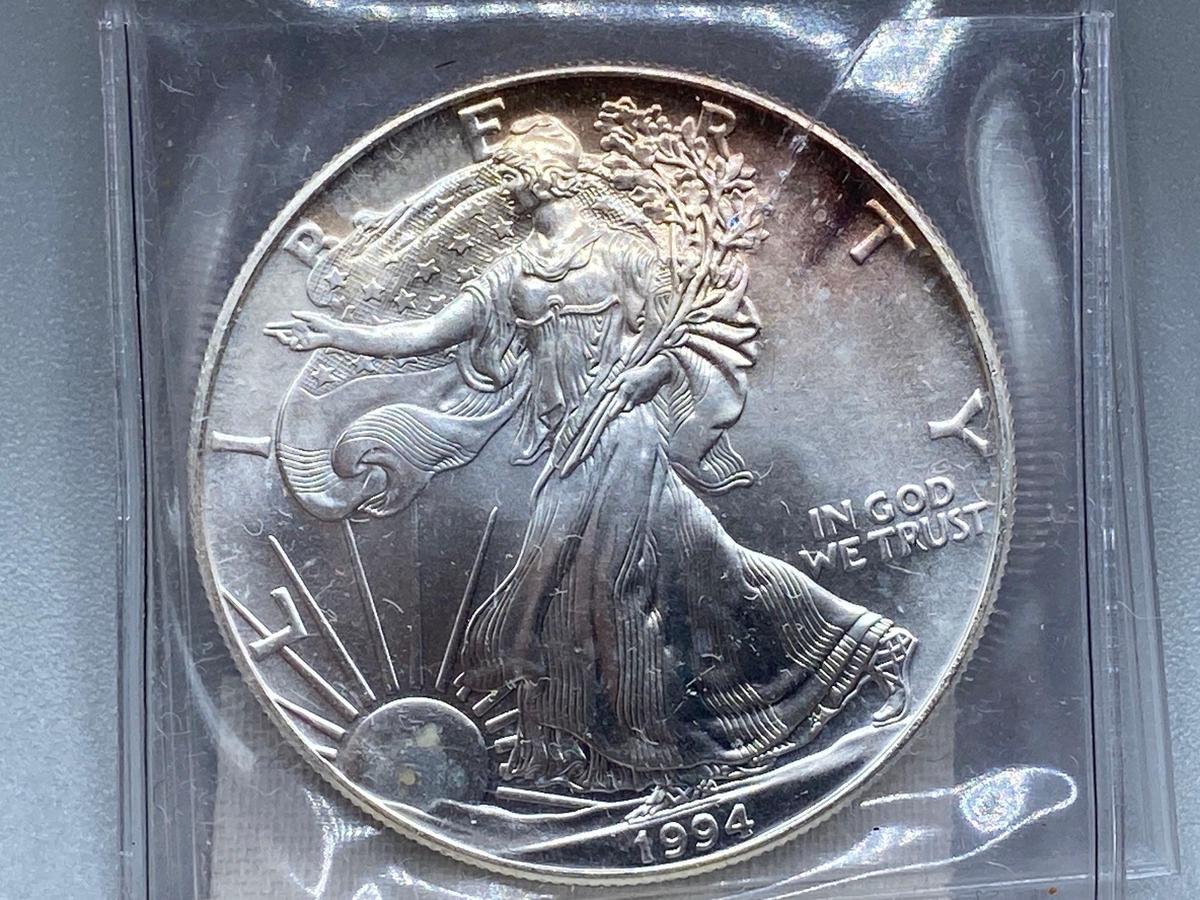 1994 American Silver Eagle .999 Silver