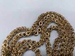 Gold Filled Slide necklace