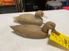 (2) Wood Duck Decoys