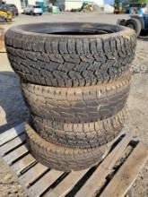 (4) Trail Guide LT275/65R20 tires