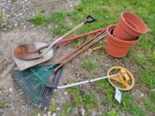 Scoop Shovel, Yard tools, Measureing tool, planters