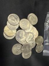 Kennedy Bicentennial & Other Half Dollars bid x 25