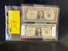 1935 & 1957 $1 Silver Certificates Star Notes