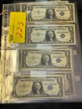 Assorted $1 Silver Certificates (36)