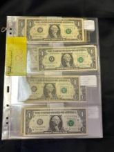 $1 Federal Reserve Notes (60)