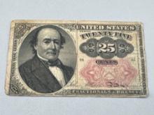 25 cent Fractional currency