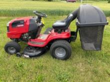 Craftsman LT 2000 Riding Lawn Mower with Bagger