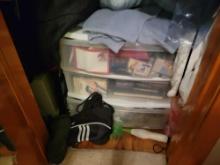 Organizer, Elvis Items, Sewing Machine, Blankets