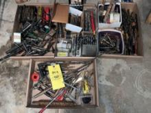 4 Boxes of Assorted Drill Bits