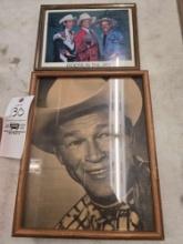 Roy Rogers photo, Riders in the sky autographed photo
