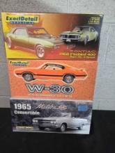 3 Exact Detail Replicas 1/18 Scale Diecast Cars