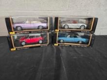 4 Maistro Special Edition 1/18 Scale Diecast Cars