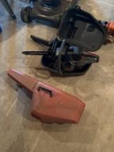 Craftsman 16in bar chainsaw with case and and empty chainsaw case
