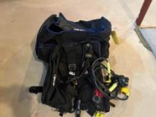 Zeagle Scubba diving vest with bag and respirator - No Tanks included