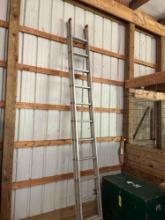 24ft Aluminum extension ladder