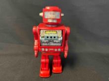 Japan Tin Battery Powered Robot toy