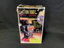 1970s Battery Operated Action Robot from Hong Kong
