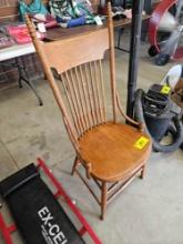 Early oak chair