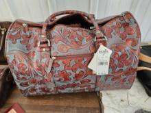 Wilson leather bag with many matching purses