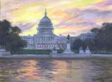 Sunset on the Capitol by Richard Zu Ming Ho