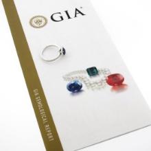 Platinum GIA NO HEAT Cushion Sapphire Solitaire w/ Diamond Halo Engagement Ring