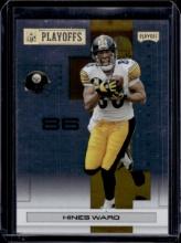 HINES WARD 2007 PLAYOFF NFL SILVER